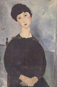 Amedeo Modigliani Jeune fille assise (mk38) Germany oil painting artist
